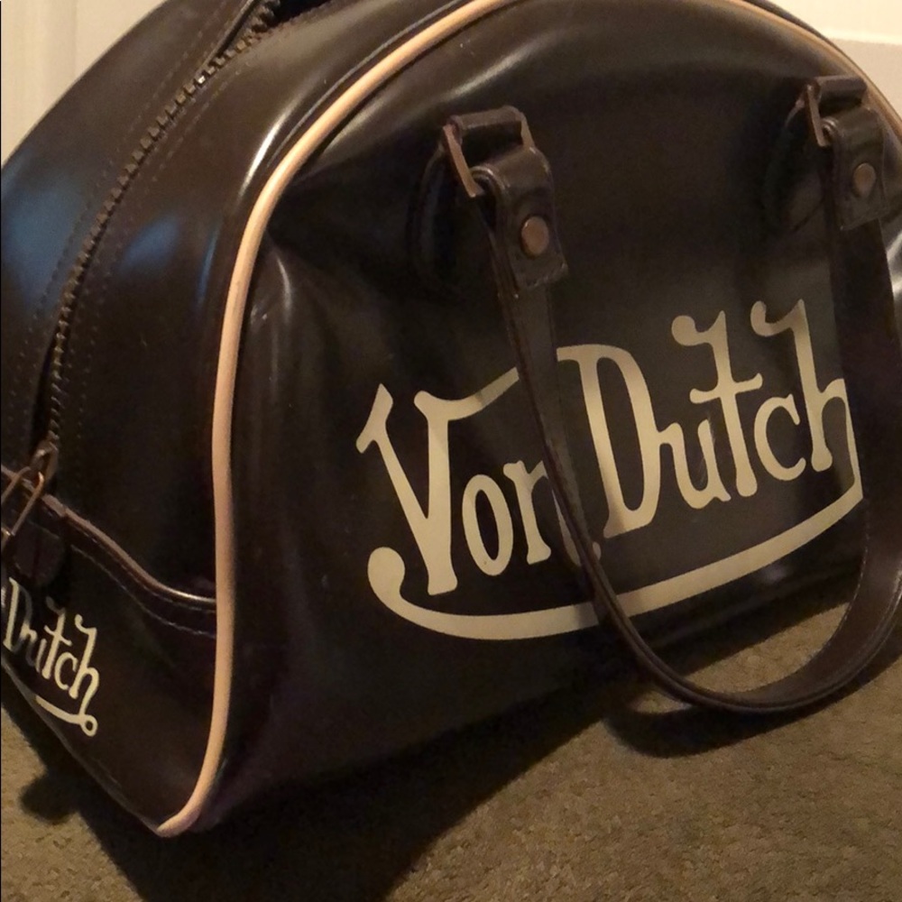Von Dutch handbag brown/tan